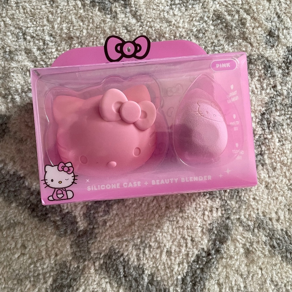 Hello kitty x impression make sponge w silicone case
